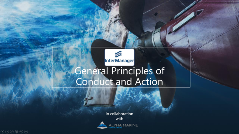 InterManager General Principles of Conduct & Action Final
