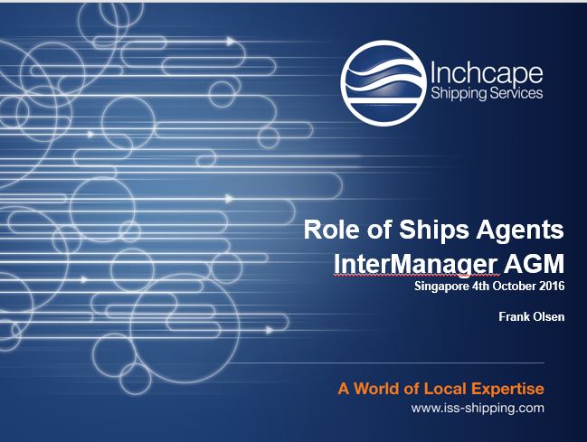 Frank Olsen Presentation – Ship Agent
