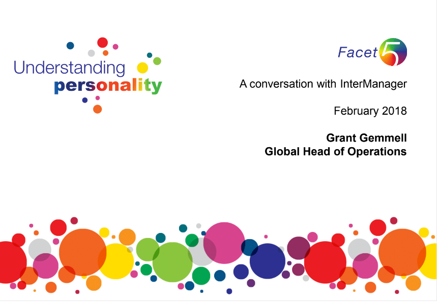 Grant Gemmell Global Head of Operations