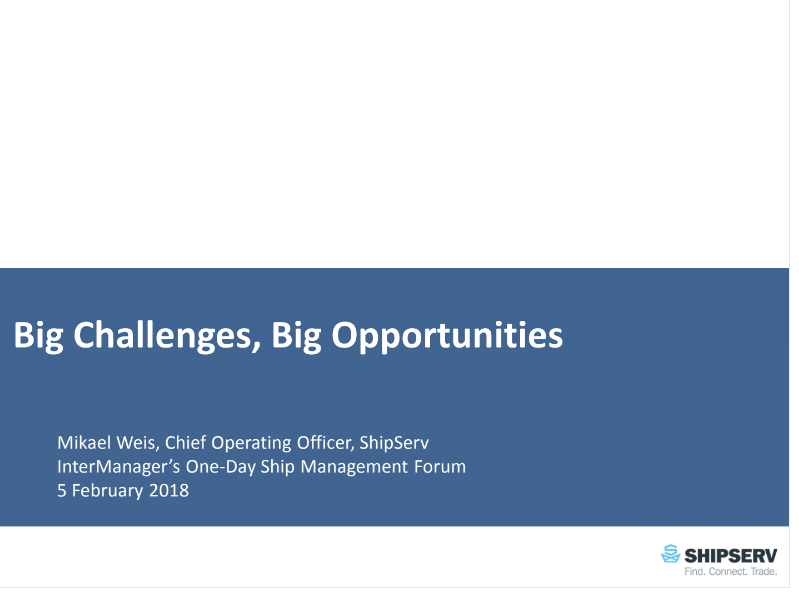 Big Challenges, Big Opportunities